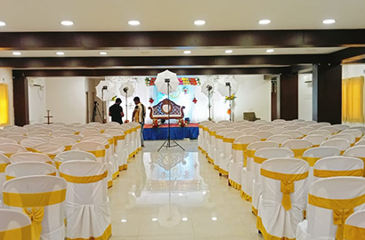 Grand Marriage Hall Stage & Seating
