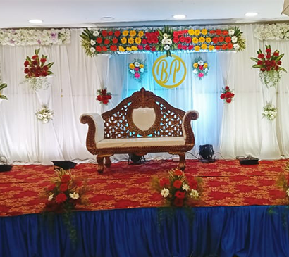 Royal Marriage Stage Decoration