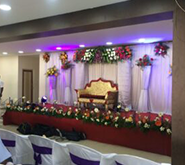 Royal Wedding Stage & Floral Arch